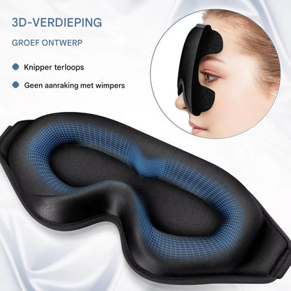 Total Blackout 3D Mask | Totale duisternis, betere nachtrust
